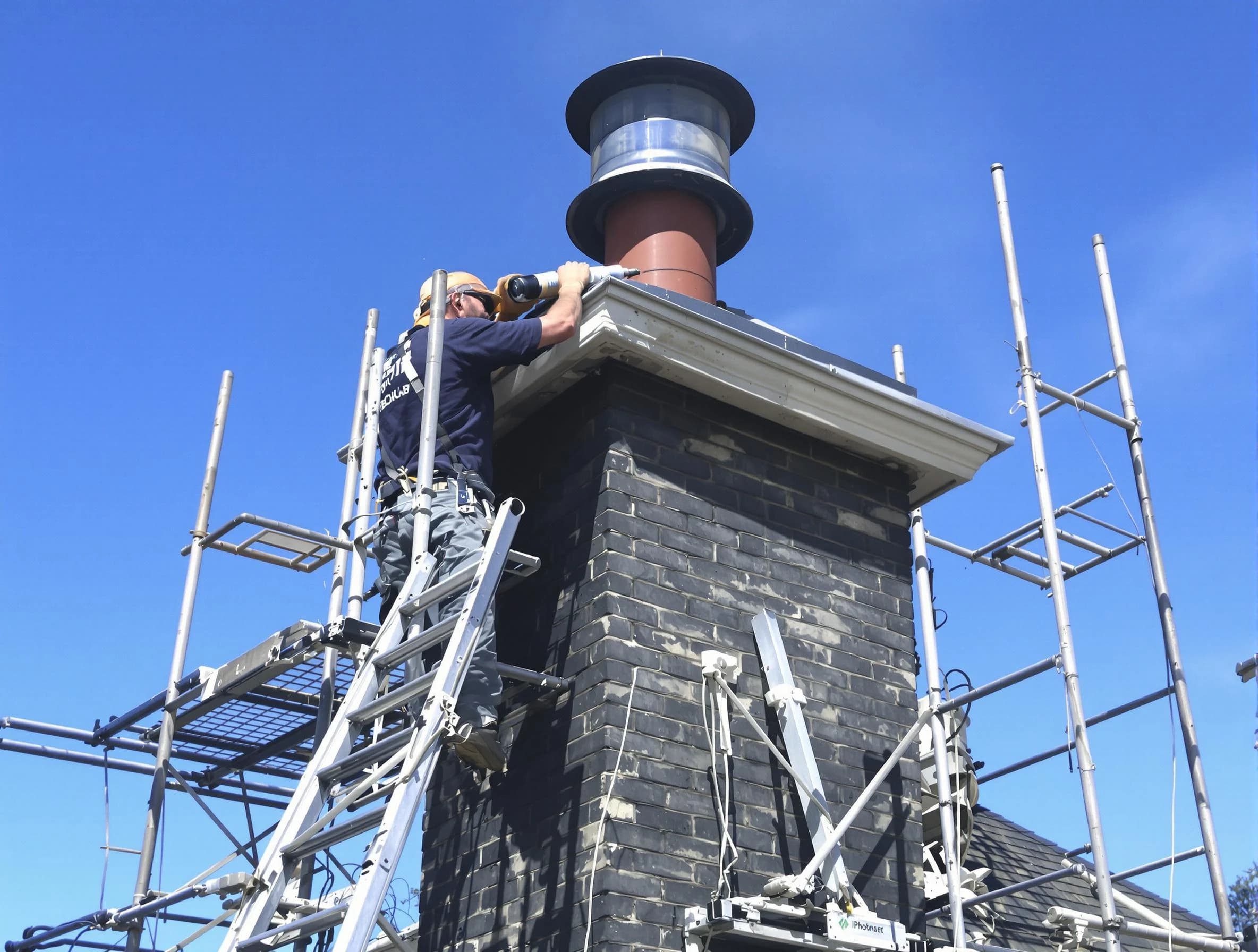 Sturdy chimney crown finished by Kirtland AFB Chimney Sweep in Kirtland AFB, NM