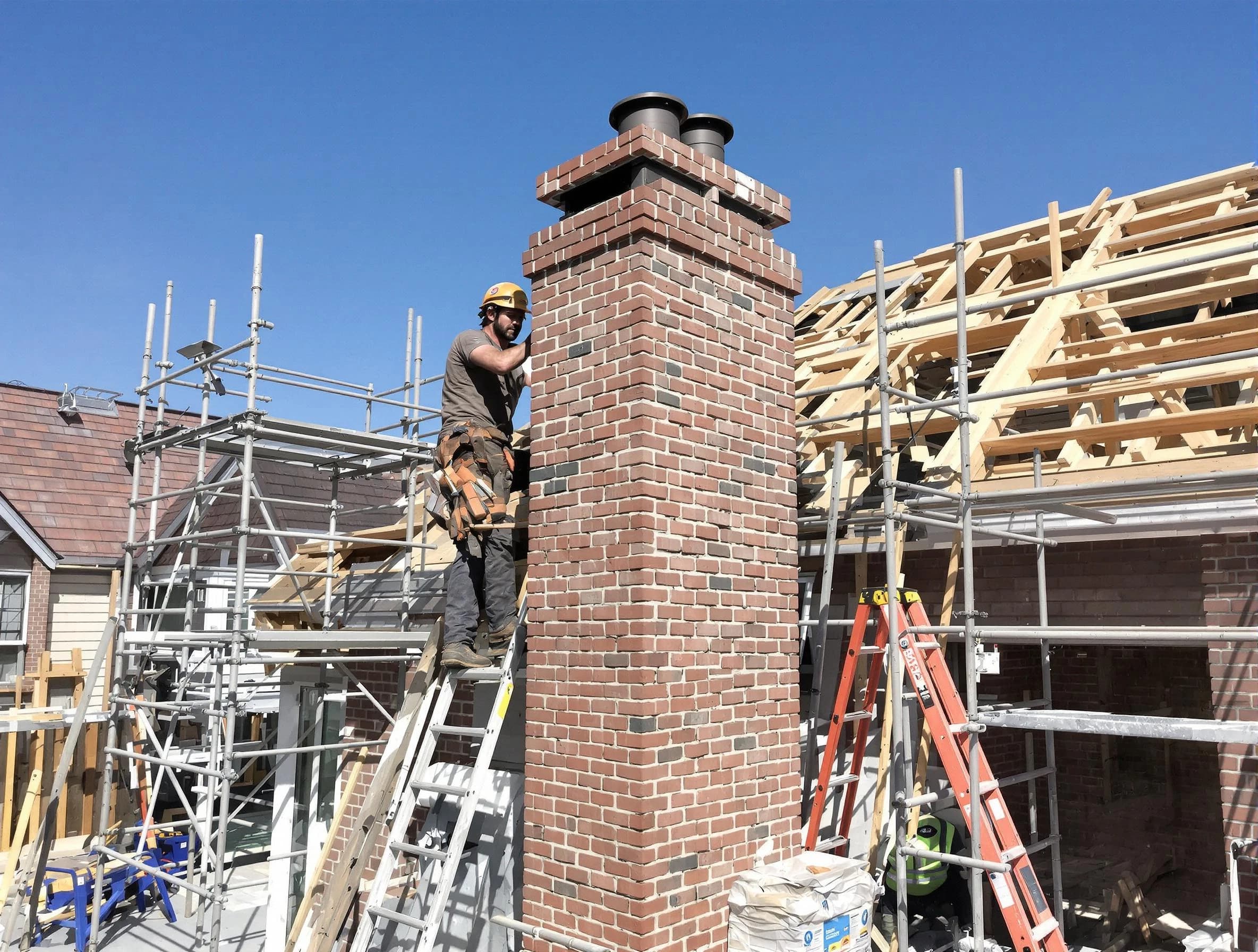 New chimney installation completed by Kirtland AFB Chimney Sweep in Kirtland AFB, NM